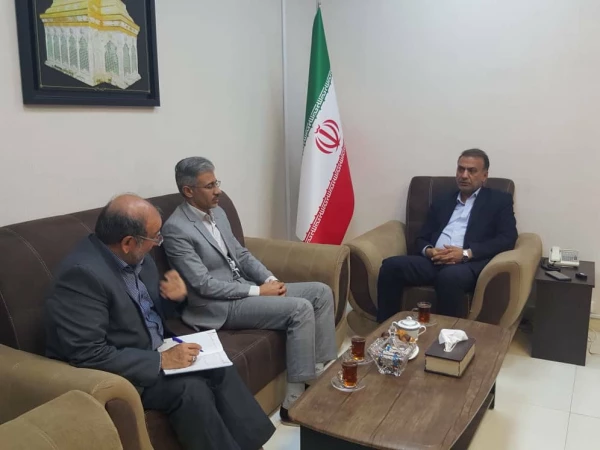 دیدار سرپرست امور پردیس های استان خوزستان ومدیرکل ارشاد اسلامی درخصوص نکو داشت یکصدمین سال تربیت معلم وتفاهم نامه فرهنگی وهنری