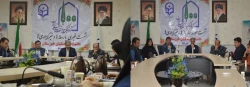 نشست خبری آقای دکتر جرفی سرپرست مدیریت امور پردیس های استان خورستان در خصوص نکوداشت یکصدومین سال تاسیس تربیت معلم و گزارش عملکرد یک ساله دانشگاه فرهنگیان  با حضور خبرنگاران: