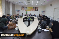 برگزاری جلسه شورای آموزشی در مدیریت امور پردیس های استان خوزستان