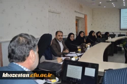 برگزاری جلسه شورای آموزشی در مدیریت امور پردیس های استان خوزستان