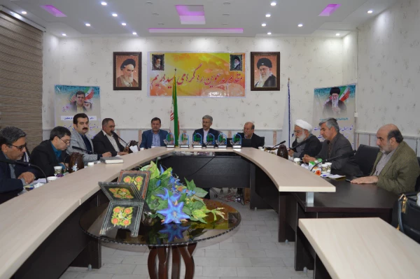 برگزاری جلسه شورای مدیریت ،درسالن کنفرانس امور پردیس های استان خوزستان
