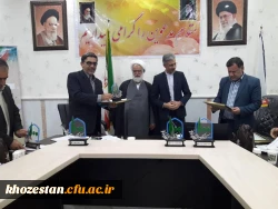 برگزاری جلسه شورای مدیریت ،درسالن کنفرانس امور پردیس های استان خوزستان