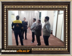 بازدید معاونت محترم توسعه منابع وامور دانشجویی استان خوزستان