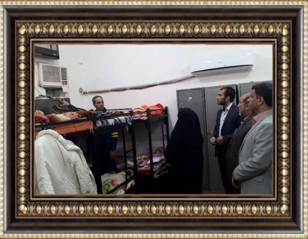 بازدید معاونت محترم توسعه منابع وامور دانشجویی استان خوزستان