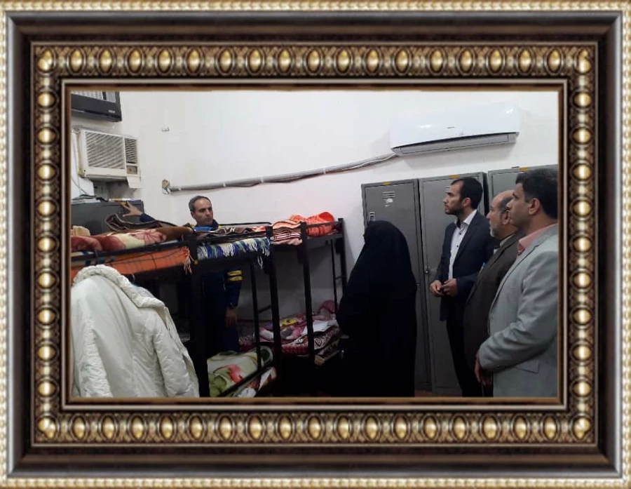 بازدید معاونت محترم توسعه منابع وامور دانشجویی استان خوزستان