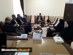 بازدید سرپرست مدیریت امور پردیس های استان ، آقای دکتر جرفی و هیأت  همراه از سرای دانشجویی    مرکز  عالی آموزش خدیجه کبری (س)