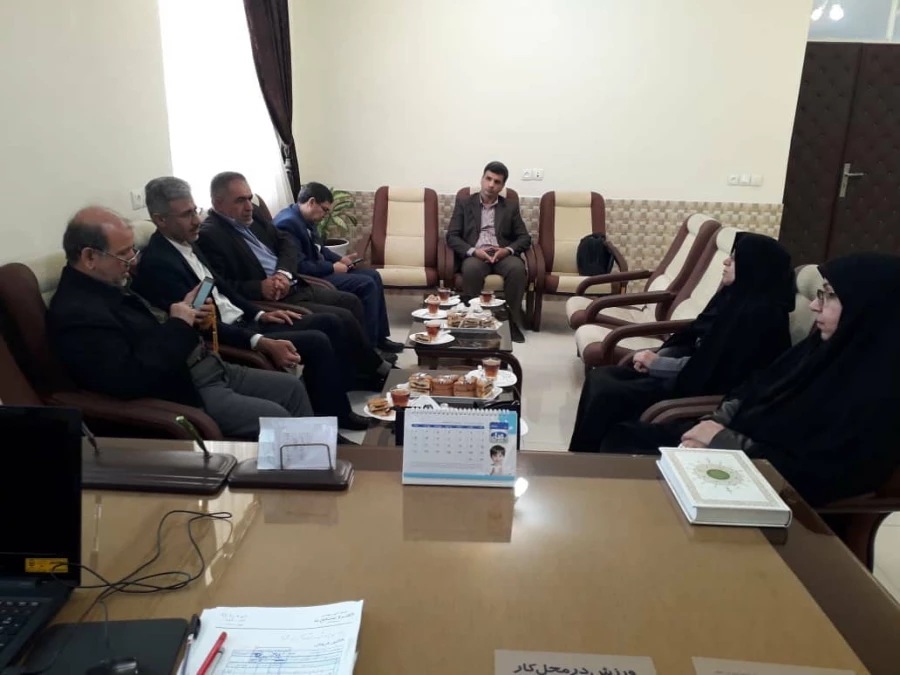 بازدید سرپرست مدیریت امور پردیس های استان ، آقای دکتر جرفی و هیأت  همراه از سرای دانشجویی    مرکز  عالی آموزش خدیجه کبری (س)