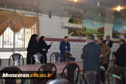 بازدیدسرپرست مدیریت امور پردیس های استان ؛آقای دکتر جرفی وهیأت همراه از حوزه امتحانی وبخش رفاهی مرکز آموزش شیخ انصاری دزفول