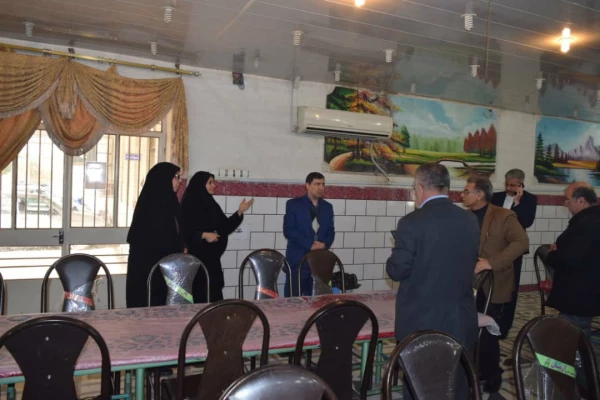 بازدیدسرپرست مدیریت امور پردیس های استان ؛آقای دکتر جرفی وهیأت همراه از حوزه امتحانی وبخش رفاهی مرکز آموزش شیخ انصاری دزفول