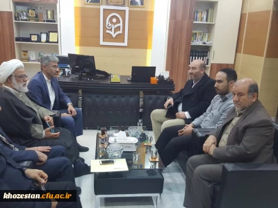 نشست سرپرست مدیریت امور پردیس های استان دکتر جرفی و نماینده محترم ولی فقیه وهیأت همراه با نمایندگان ستاد راهیان نور سپاه پاسداران استان آذربایجان غربی :