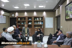 دومین جلسه مشترک مسئولان دانشگاه فرهنگیان و دانشگاه آزااد اسلامی استان خوزستان