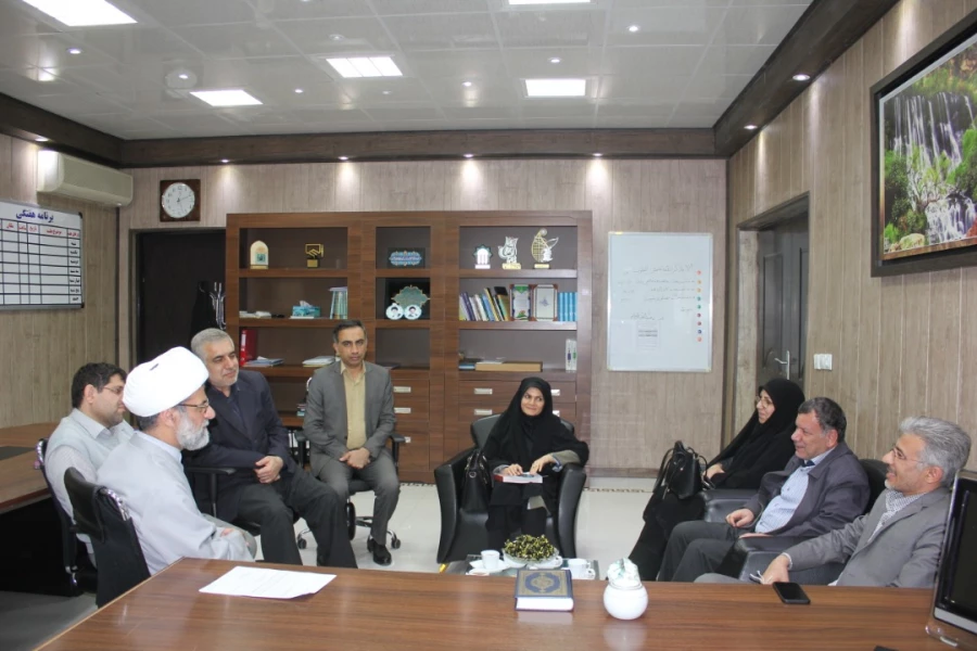 دومین جلسه مشترک مسئولان دانشگاه فرهنگیان و دانشگاه آزااد اسلامی استان خوزستان