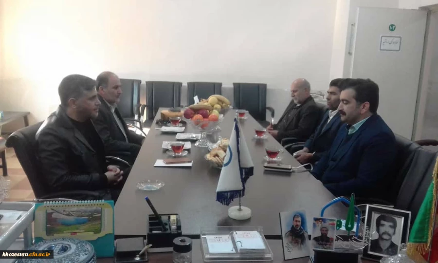 بازدید معاونت محترم حراست سازمان مرکزی جناب آقای مختار نژاد وجناب آقای رضایی زاد مسئول حراست  استان از مراکز عالی آموزش اندیمشک و دزفول