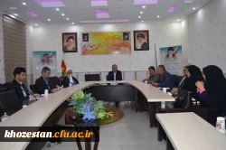 برگزاری جلسه شورای دانشجویی در مدیریت امور پردیس های استان خوزستان