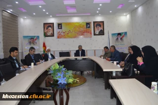 برگزاری جلسه شورای دانشجویی در مدیریت امور پردیس های استان خوزستان