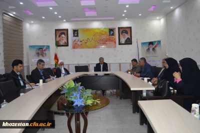 برگزاری جلسه شورای دانشجویی در مدیریت امور پردیس های استان خوزستان