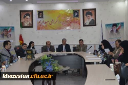 برگزاری جلسه ی شورای آموزشی در مدیریت امور پردیس های استان خوزستان