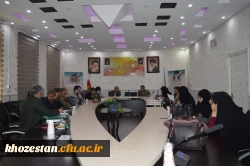 برگزاری جلسه ی شورای آموزشی در مدیریت امور پردیس های استان خوزستان