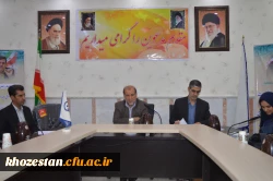 جلسه هماهنگی وهمکاری دانشگاه فرهنگیان با کارشناسان به بهبهود تعذیه ومعاونت بهداشت اهواز ، دزفول و بهبهان