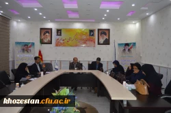 جلسه هماهنگی وهمکاری دانشگاه فرهنگیان با کارشناسان به بهبهود تعذیه ومعاونت بهداشت اهواز ، دزفول و بهبهان