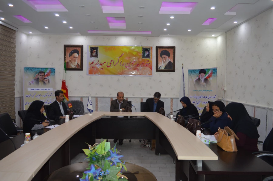 جلسه هماهنگی وهمکاری دانشگاه فرهنگیان با کارشناسان به بهبهود تعذیه ومعاونت بهداشت اهواز ، دزفول و بهبهان