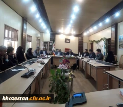 مراسم معارفه سرپرست مرکز آموزش عالی علی بن مهزیار آبادان