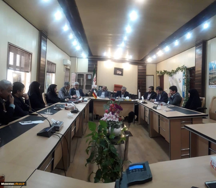 مراسم معارفه سرپرست مرکز آموزش عالی علی بن مهزیار آبادان