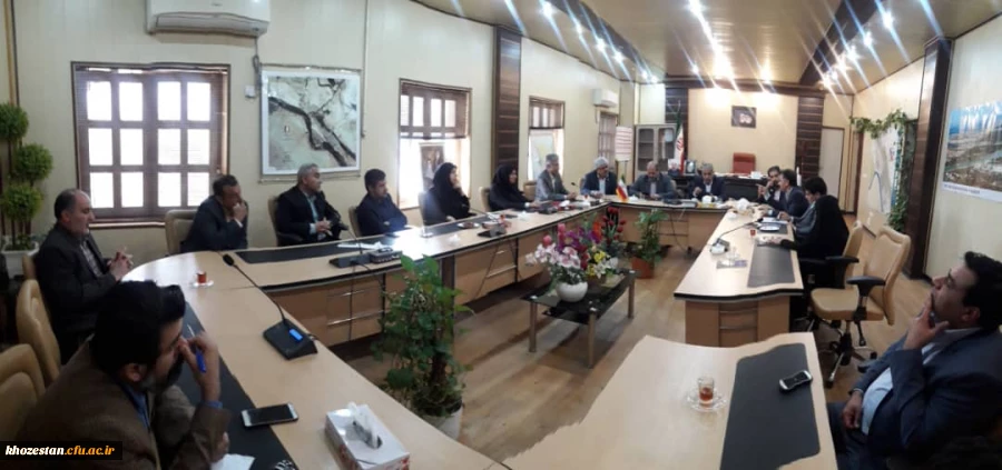 مراسم معارفه سرپرست مرکز آموزش عالی علی بن مهزیار آبادان