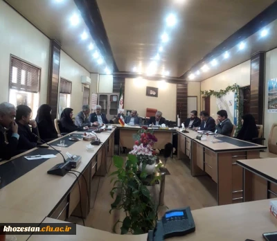 مراسم معارفه سرپرست مرکز آموزش عالی  علی بن مهزیار آبادان