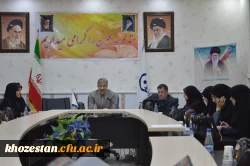 برگزاری چهارمین جلسه شورای پژوهشی در سالن کنفرانس مدیریت امور پردیس های استان خوزستان