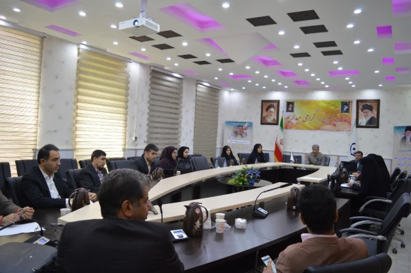 برگزاری چهارمین جلسه شورای پژوهشی در سالن کنفرانس مدیریت امور پردیس های استان خوزستان