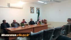 برگزاری جلسه شورای عمومی اساتید در پردیس فاطمه زهرا (س) اهواز