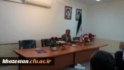 برگزاری جلسه شورای عمومی اساتید در پردیس فاطمه زهرا (س) اهواز