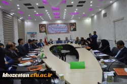 برگزاری جلسه هماهنگی مرحله کشوری بیست ونهمین جشنواره فرهنگی دانشجو معلمان سراسر کشور در اهواز -- اسفند 97