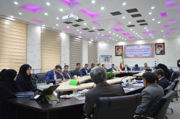 برگزاری جلسه هماهنگی مرحله کشوری بیست ونهمین جشنواره فرهنگی دانشجو معلمان سراسر کشور در اهواز -- اسفند 97