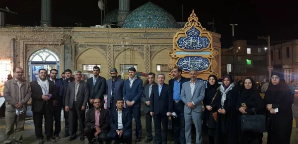 بازدید از اردوهای راهیان نور دانشجو معلمان در مناطق عملیات دفاع مقدس (آبادان ، خرمشهر )