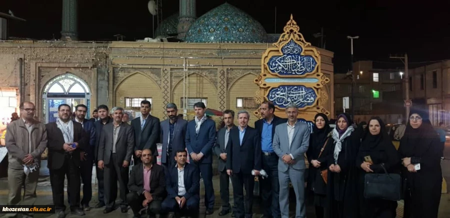 بازدید از اردوهای راهیان نور دانشجو معلمان در مناطق عملیات دفاع مقدس (آبادان ، خرمشهر )