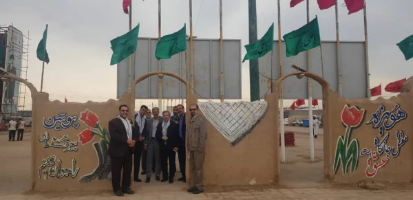 بازدید از اردوهای راهیان نور دانشجو معلمان در مناطق عملیات دفاع مقدس (آبادان ، خرمشهر )