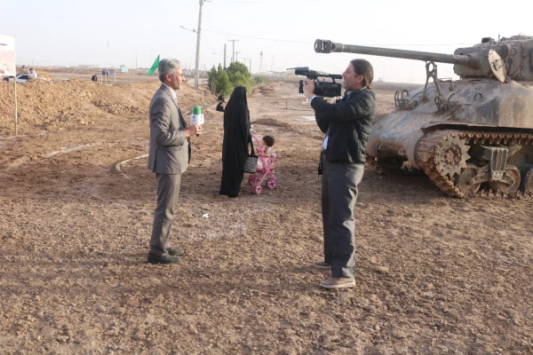 بازدید دکتر محمدی معاون فرهنگی واجتماعی دانشگاه فرهنگیان از مناطق عملیاتی دفاع مقدس و کاروان راهیان نور دانشجو معلمان