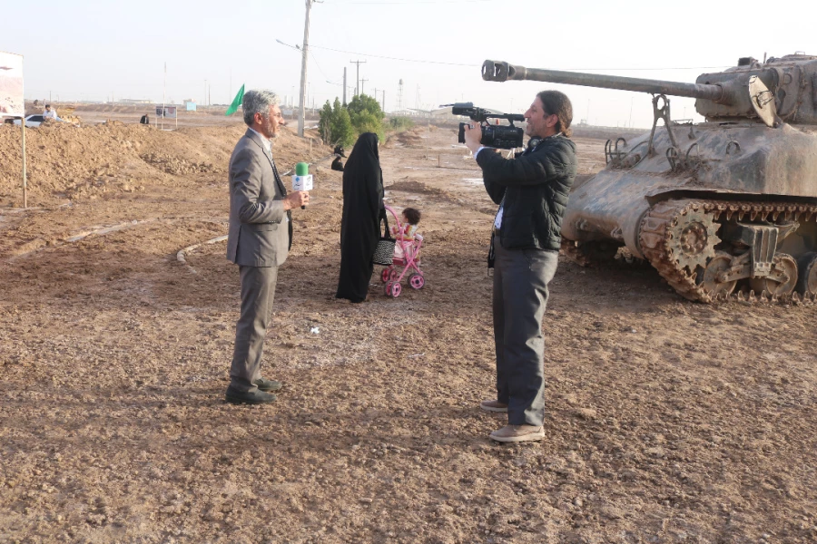 بازدید دکتر محمدی معاون فرهنگی واجتماعی دانشگاه فرهنگیان از مناطق عملیاتی دفاع مقدس و کاروان راهیان نور دانشجو معلمان