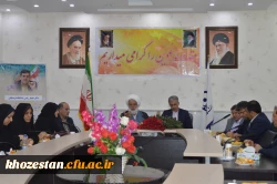 تکریم وتقدیر از بازنشستگی آقای راخدایی ( کارشناس مسئول طرح برنامه وبودجه وامور مالی مدیریت امور پردیس های استان خوزستان