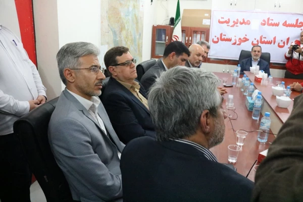 تشریف فرمایی مقام عالی دانشگاه فرهنگیان ، جناب آقای دکتر خنیفر  برای بازدید میدانی از استان خوزستان و مناطق سیل زده