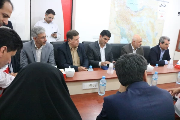 تشریف فرمایی مقام عالی دانشگاه فرهنگیان ، جناب آقای دکتر خنیفر  برای بازدید میدانی از استان خوزستان و مناطق سیل زده