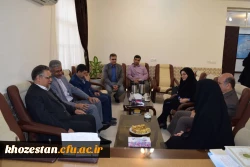 بازدید آقای دکتر کچوییان ، معاونت نظارت ، ارزیابی ، تضمین کیفیت از واحد دانشگاهی خدیجه کبری (س) دزفول جهت پیگیری از وضعیت سیلاب های اخیر