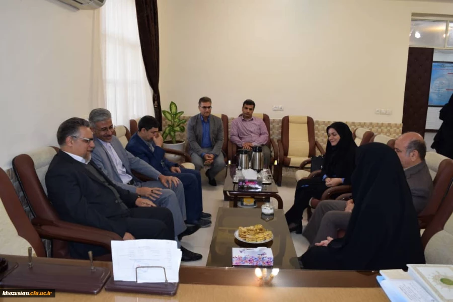 بازدید آقای دکتر کچوییان ، معاونت نظارت ، ارزیابی ، تضمین کیفیت از واحد دانشگاهی خدیجه کبری (س) دزفول جهت پیگیری از وضعیت سیلاب های اخیر