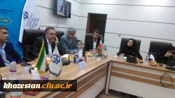 بازدید آقای دکتر کچوییان ، نظارت ، ارزیابی و تضمین وکیفیت  از ستاد امداد رسانی به سیل زدگان واحد های تابعه مدیریت امور پردیس های استان خوزستان