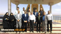 بازدید آقای دکتر کچوییان ، نظارت ، ارزیابی و تضمین وکیفیت  از ستاد امداد رسانی به سیل زدگان واحد های تابعه مدیریت امور پردیس های استان خوزستان