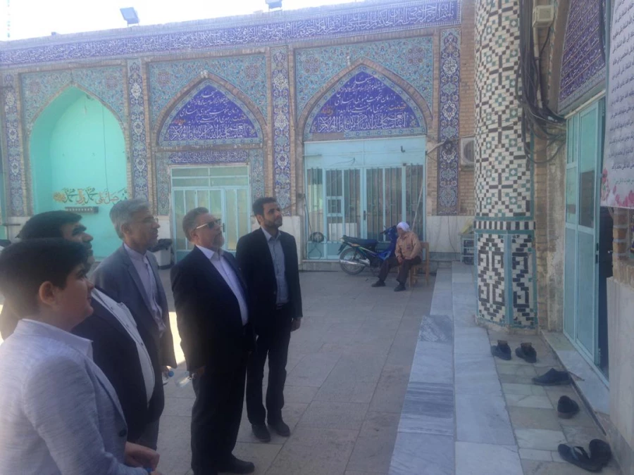 بازدید آقای دکتر کچوییان (معاون نظارت ، ارزیابی و تضمین کیفیت  دانشگاه فرهنگیان ) از سیل زدگان استان خوزستان