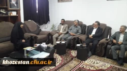 نشست جلسه آقای دکتر کچوییان (معاون نظارت ، ارزیابی و تضمین کیفیت ) با فرماندار شهرستان کارون و بازدید از مناطق سیل زده این شهرستان