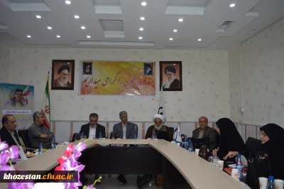 تشکیل جلسه آقای دکتر کچوییان (معاون نظارت ، ارزیابی و تضمین کیفیت ) با اعضای ستاد و امداد رسانی دانشگاه فرهنگیان  استان خوزستان و بازدید از ستاد مرکزی وامداد رسانی در مدیریت امور پردیس های استان خوزستان